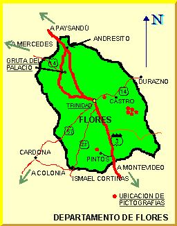 Mapa de Flores